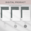 Printable Calligraphy Practice Pad with Dotted Lines - Image 5