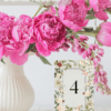 Foliage Printable Table Numbers