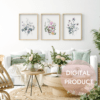 Spring Wild Flower Printable Wall Art