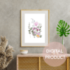 Spring Wild Flower Printable Wall Art - Image 4